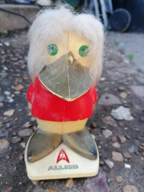 VINTAGE ALLIED BANK CLOWN MONEY BOX 1970s