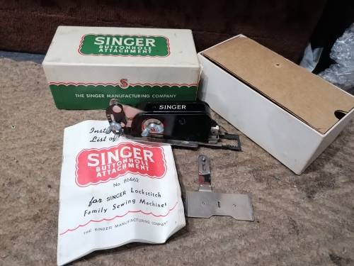 singer buttonhole attachment no 86662