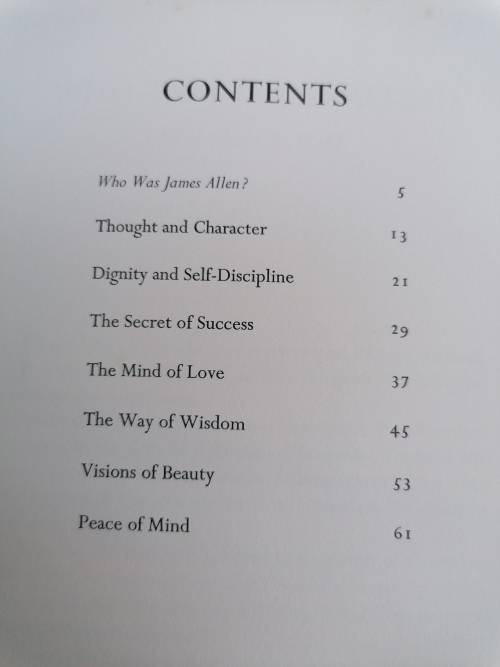 as a man thinketh by James allens greatest inspirational essays