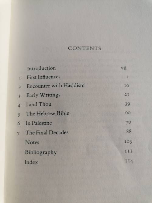 Buber (Jewish Thinkers) by Pamela Vermes