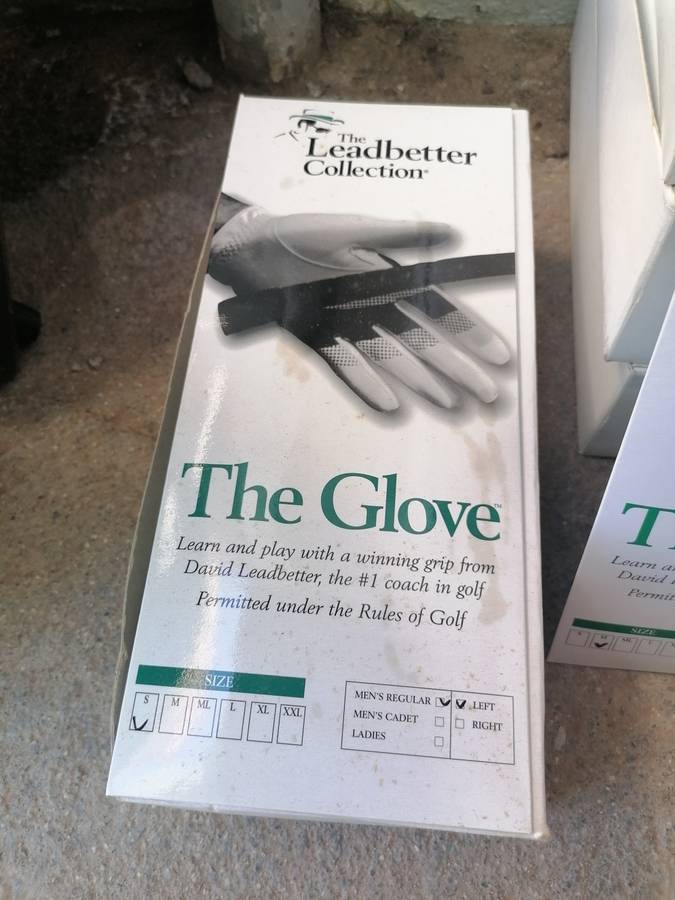 The leadbetter collection left hand golf gloves. Bid per glove. Inquire the size you need
