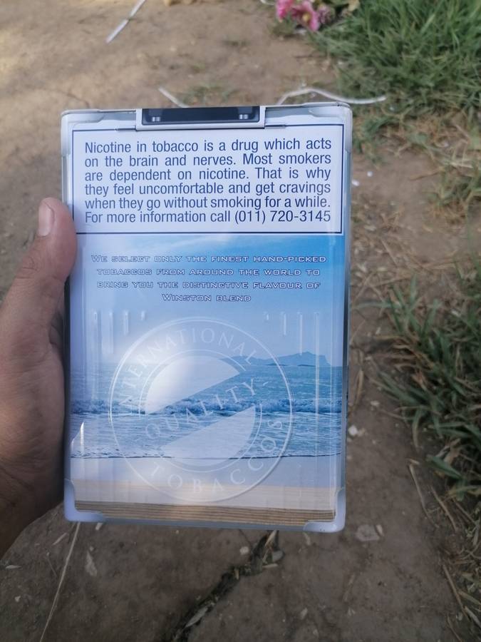 Cool collectible winston cigarette tin.