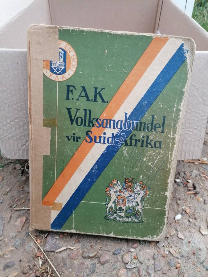 1937 FAK Sangbundel toestand soos per foto