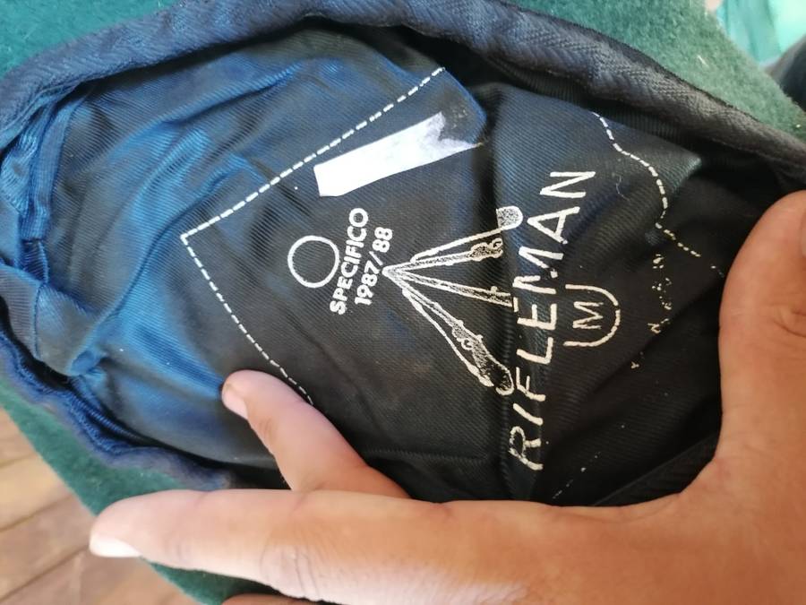 South African Commando Beret with Bar & Cap Badge