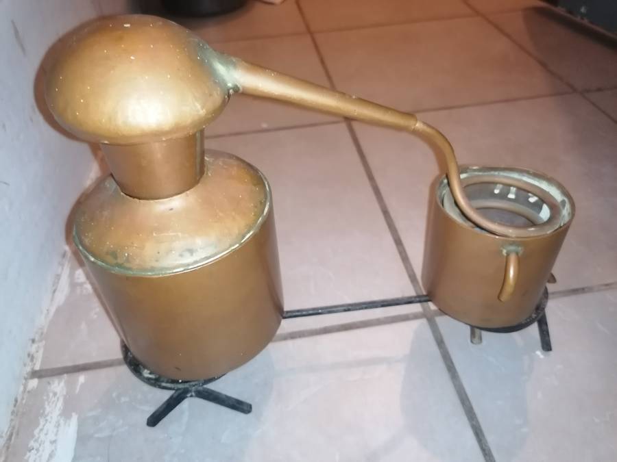 Very cute and unusual small vintage Copper Still