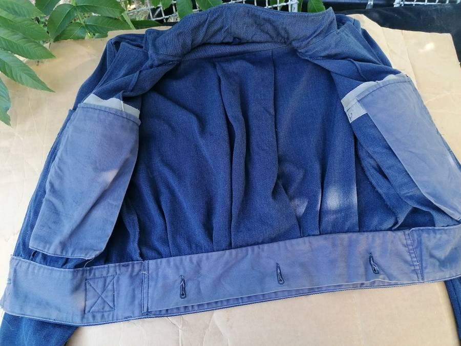 SAAF (SA AIR FORCE) 1960s BLUE BUNNY JACKET SMALL