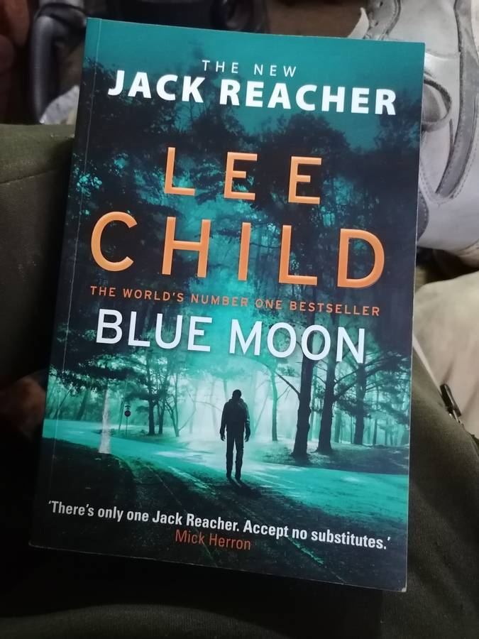 BLUE MOON LEE CHILD BOOK