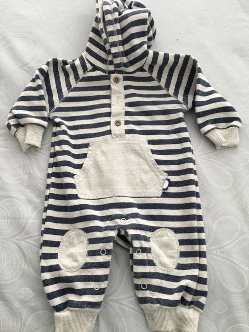***Black Friday Sale : Stunning new arrival : Hooded  Babygrows***SAVE 100.00