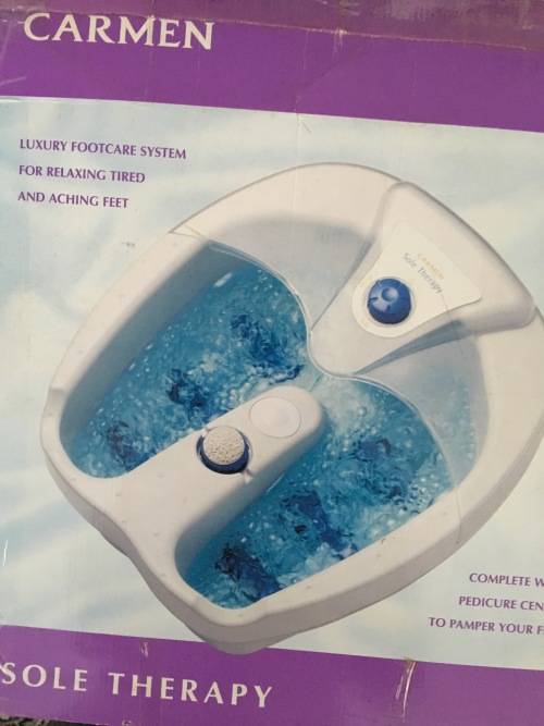 Black Friday Early Deals - Beautiful Carmen Foot Spa on sale (in original packaging)