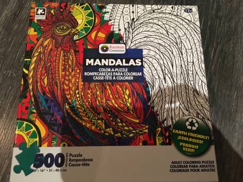 Crazy Sale : 500 piece Mandalas puzzle