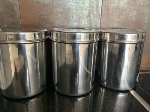 **January Specials : 3 pack of Large Storage Canisters**