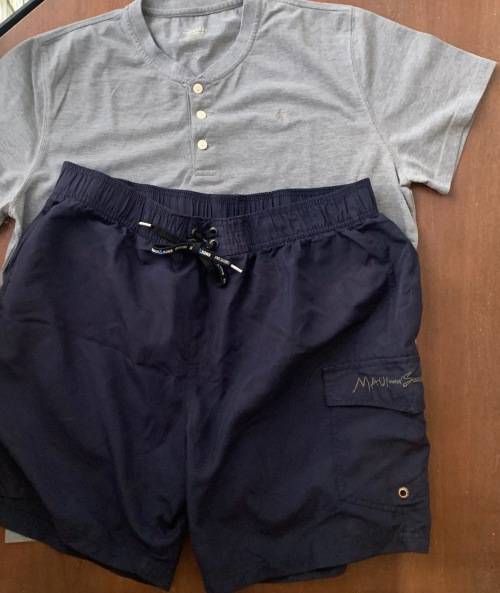 LIMITED SPECIAL : SUMMER TOP WITH SWIM SHORTS**