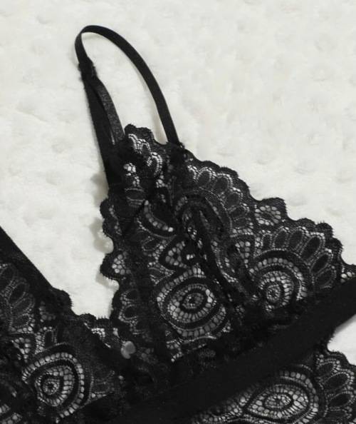 **Black November : 60% off Stunning Floral Lace Bodysuits**