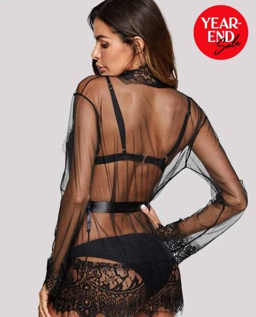 **New Stock Unpacked : Stunning Ladies lace Robes**