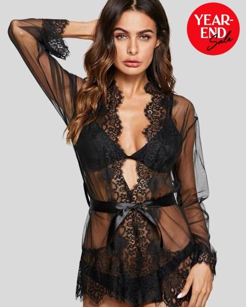**New Stock Unpacked : Stunning Ladies lace Robes**