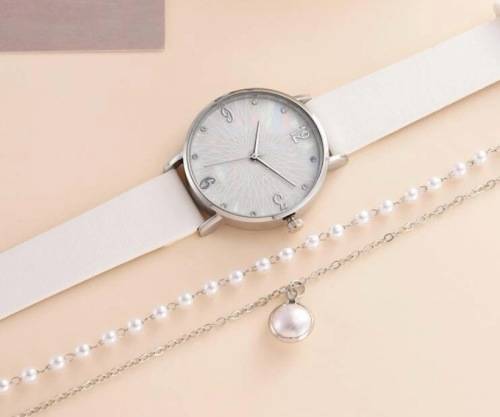 **March New Stock Arrived : Gorgeous 2pc Rhinestone watch with bracelet**