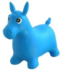 Playing Horse Baby Stool - Blue