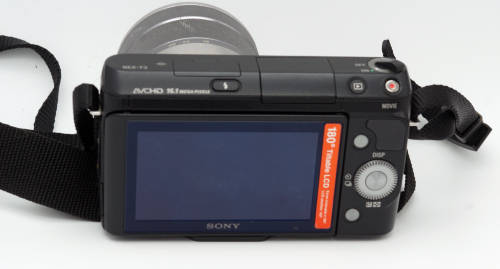 Sony Alpha NEX-F3 with F3.5-5.6, 18 - 55 mm Sony zoom Image Stabilizer  lens and box