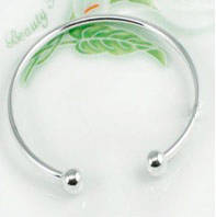 Sterling Silver Plated Bangle