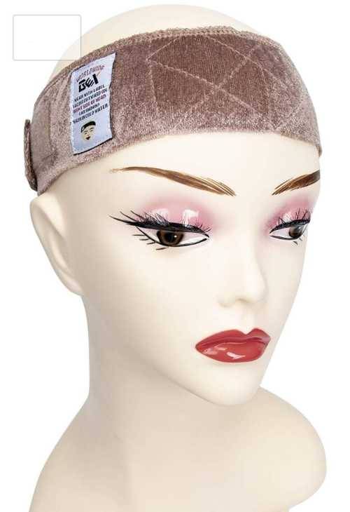 GEX Velvet Wig grip Band Scarf Head hair band Adjustable Fasten Wig
