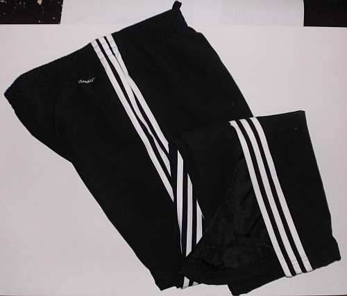 Adidas Tracksuit Pants - Black/White S and XL