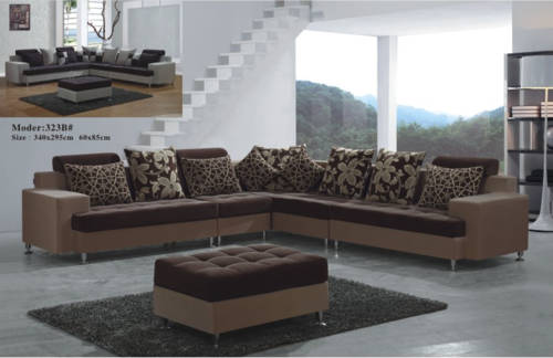L shape 323-A Lounge Suite