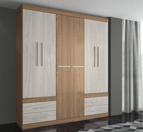 Wardrobe 6 Doors and 4 Drawers