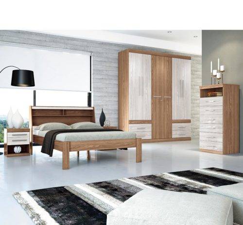 Wardrobe 6 Doors and 4 Drawers