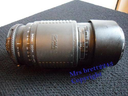 Sigma Auto Focus 75~300mm Lens