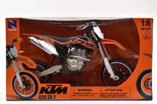 Ktm Dirt Bike 450 SX-F Model Motocross 1:6 scale