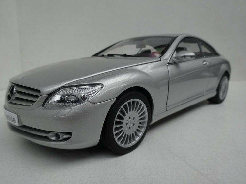Mercedes CL-klasse coupe silver