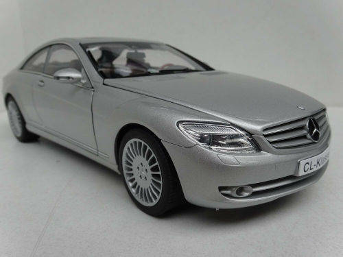 Mercedes CL-klasse coupe silver