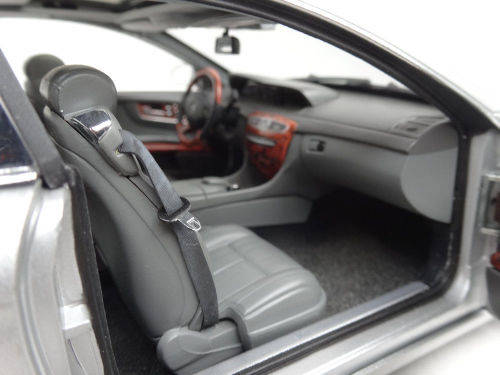 Mercedes CL-klasse coupe silver