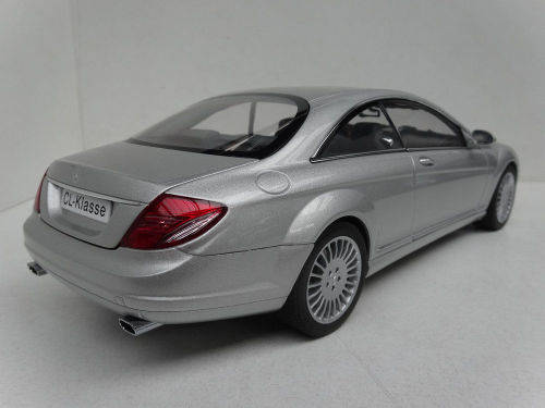 Mercedes CL-klasse coupe silver
