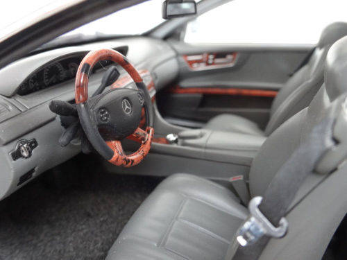 Mercedes CL-klasse coupe silver