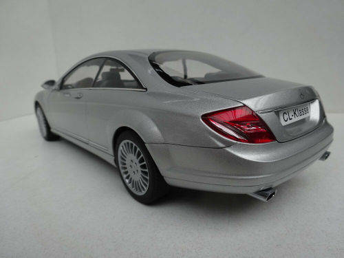 Mercedes CL-klasse coupe silver