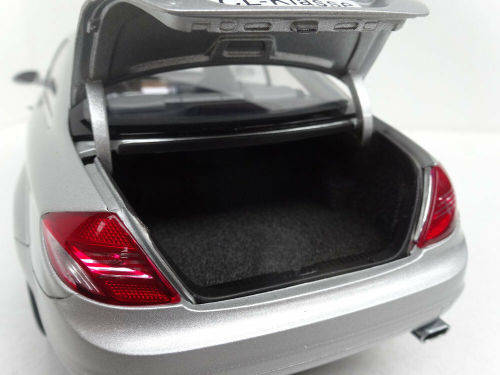 Mercedes CL-klasse coupe silver
