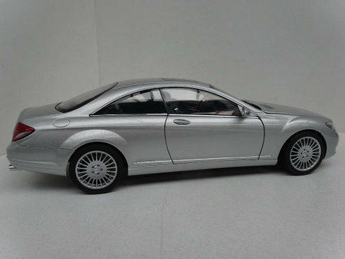 Mercedes CL-klasse coupe silver