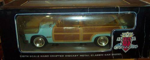1949 FORD WOODY WAGON BLUE #30004