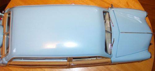 1949 FORD WOODY WAGON BLUE #30004