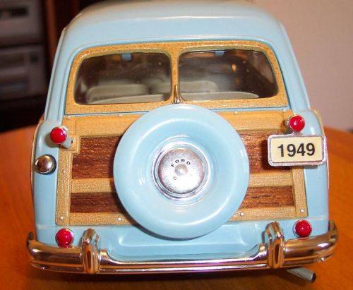 1949 FORD WOODY WAGON BLUE #30004