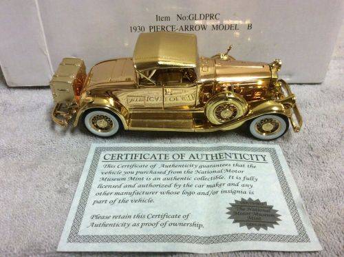 1930 Pierce Arrow Model B  (Gold Plated series)