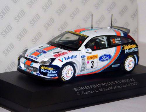 Ford Focus RS WRC Monte Carlo 2001