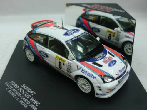 "RARE" Ford Focus RS WRC 2000 6 Sainz 2nd M.Carlo