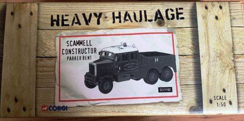 Scammell constructor 1958 "Parker Bent Ltd"