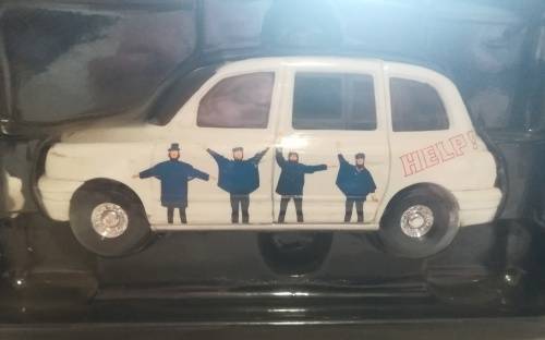 Beatles Help ,Album Cover Taxi Model