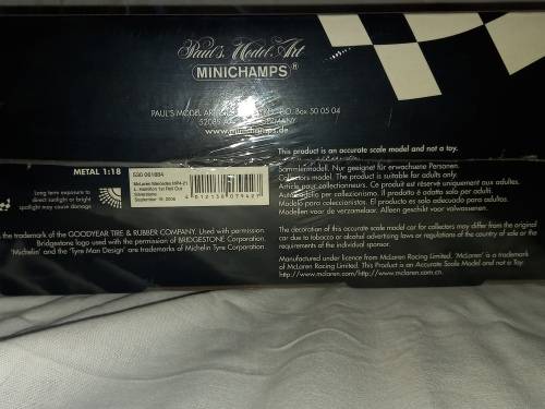 McLaren Mercedes MP4/21 - Lewis Hamilton - 1st Test Sept. 2006 Silverstone