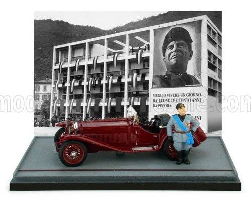 Alfa Romeo 1750GS Benito Mussolini Figure Included