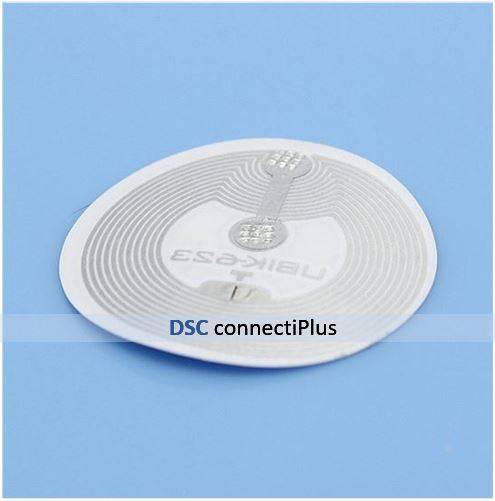 Interesting DIY High Quality New Arrival 25mm NFC NTAG203 Smart Tag Adhesive Label Sticker (White)