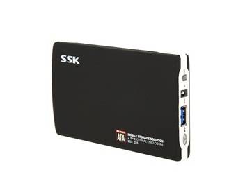 High Quality 5GB/s SSK SHE072 2.5" USB 3.0 SATA Hard Disk Drive HDD External Enclosure Case..!